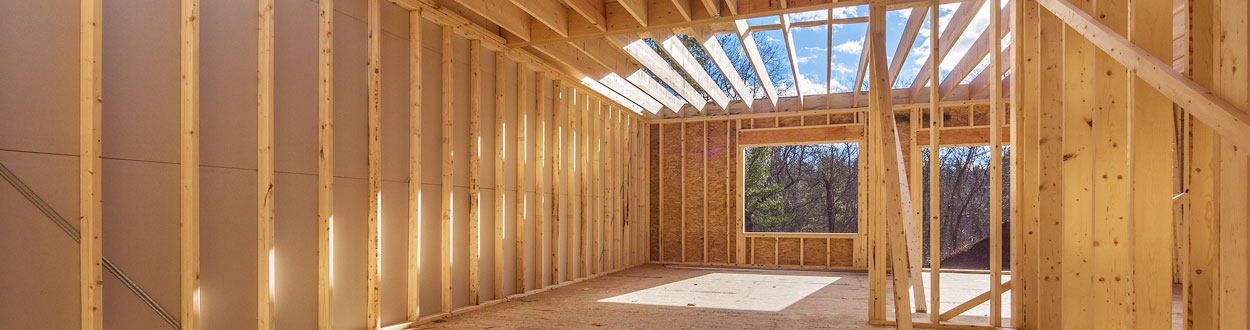 Woodn interior being restored